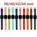 Brand belt for apple watch 38mm 40mm 42mm 44mm for All apple watch 3