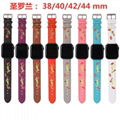 Brand belt for apple watch 38mm 40mm 42mm 44mm for All apple watch 8