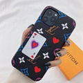 Poker LV phone case for iphone 12 pro max 12 pro 12 mini 11 pro max xs max 7 8 