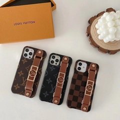    phone case with belt and logo for iphone 12 pro max xs max xr 11 pro max 8