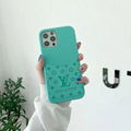 LV phone case with card and logo for iphone 12 pro max xs max xr 11 pro max 8