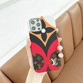 LV phone case with card and logo for iphone 12 pro max xs max xr 11 pro max 8