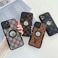 New LV phone case with card for iphone 12 pro max 12 pro 11 pro max xs max 7 8