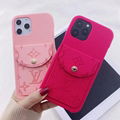 Wholesale colourful LV case with card for iphone 12 pro max 11 pro max xs max xr