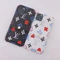 Wholesale colourful LV case with card for iphone 12 pro max 11 pro max xs max xr