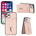 YSL phone case with card bag and holder for iphone series phone case