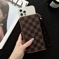 Louis Vuitton leather case can use all less than 6.7inch cell phone mobile phone