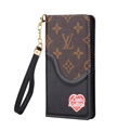 Louis Vuitton leather case for iphone 13 pro max 12 pro max 11 pro max xs max xr