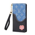 Louis Vuitton leather case for iphone 13 pro max 12 pro max 11 pro max xs max xr