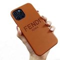Embossing phone case Fendi leather phone case for iphone 13 pro max 13 pro 12 