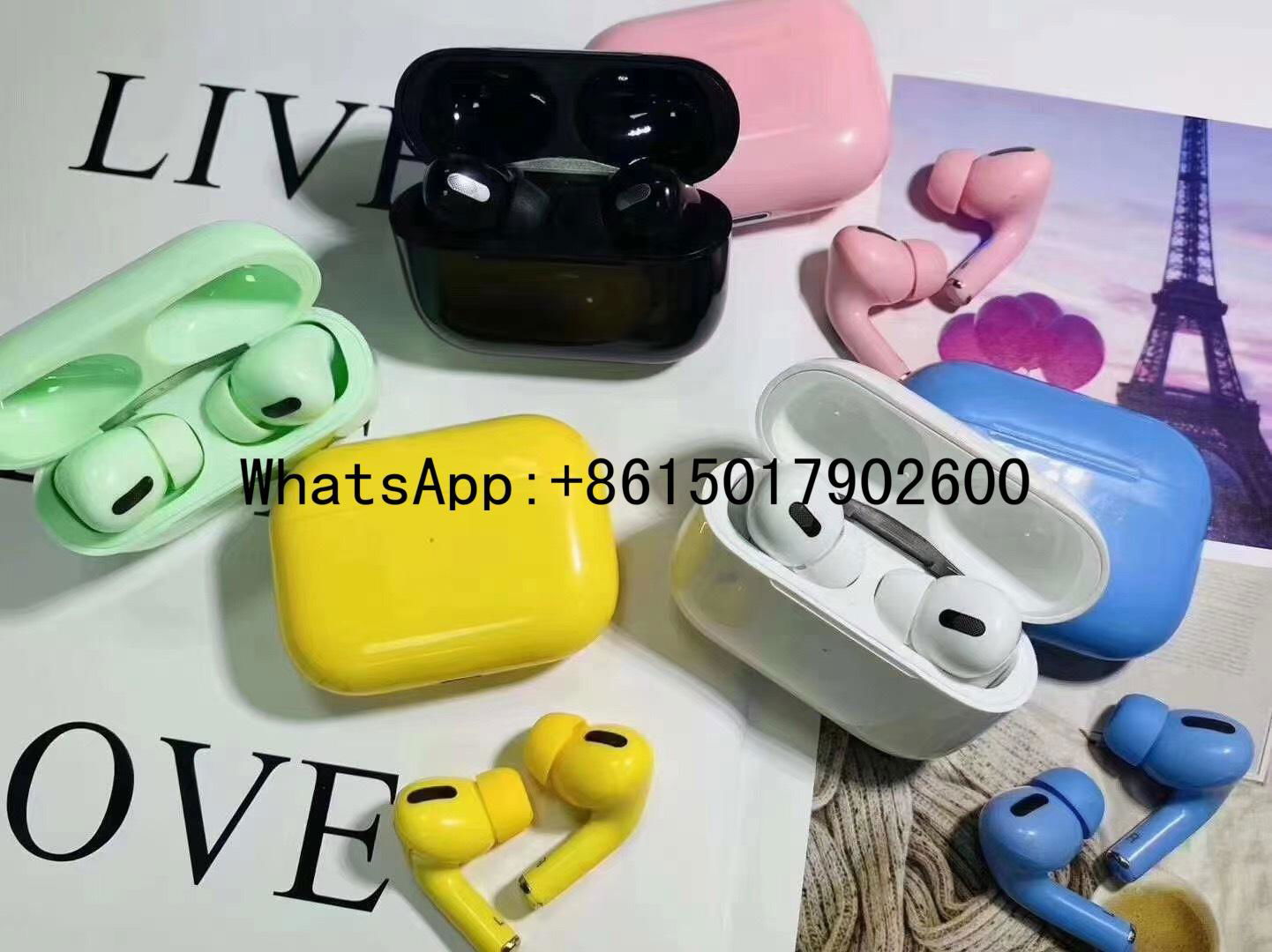 Hot cheap color wireless bluetooth earphones for iphones in ear air pods