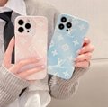 Beautiful IMD phone case lv phone case pink and blue phone case