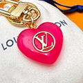 2023 new  LV heart  Chain fashion key fashion gift key Chain 