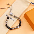Hot Monogram Beads       and Chain fashion key fashion gift key Chain  Jewllery 1