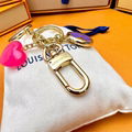 2023 new LV heart  Chain fashion key fashion gift key Chain 