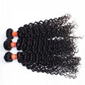 Wholesale 10A human hair extensions Indian Curly Brazilian Virgin Water Wave 