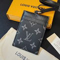 Wholesale new fashion LV card bag key Chain small lv bag key Chain  