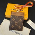 Wholesale new fashion LV card bag key Chain small lv bag key Chain  