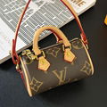 Wholesale new hot fashion LV backpack key Chain small lv bag key Chain  