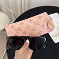 new hot Louis Vuitton bags for sunglasses LV sunglasses cases covers decoration 