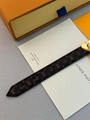 Hot fashion     rist Monogram Wrist Bracelet leather wristband Jewelry 9