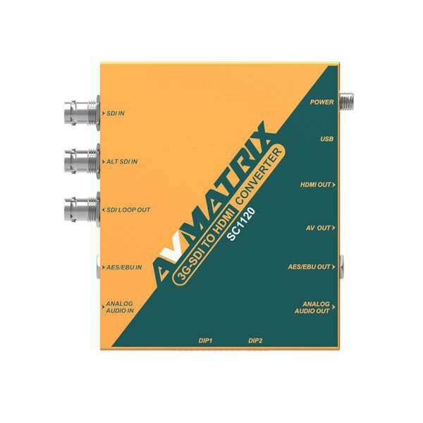 SC1120--3G-SDI to HDMI & AV Scaling Converter 4