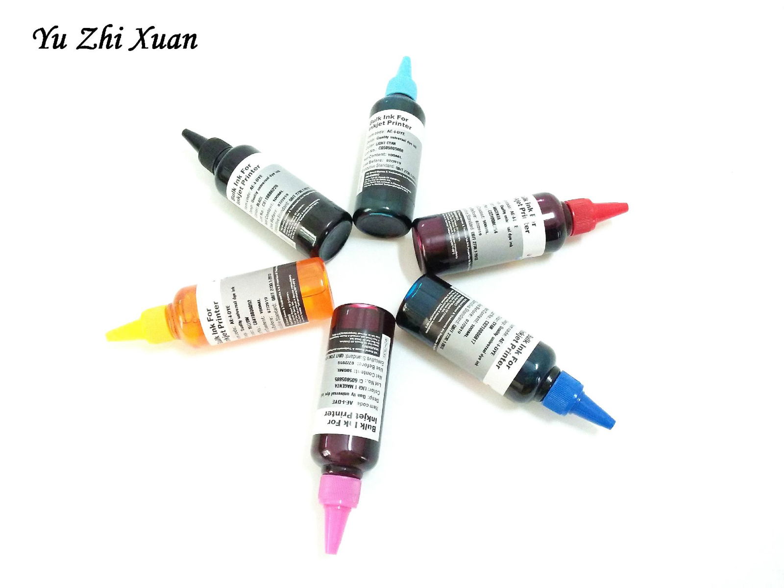 universal dye ink for Epson for HP for Brother for Richo inkjet printer dye ink 4