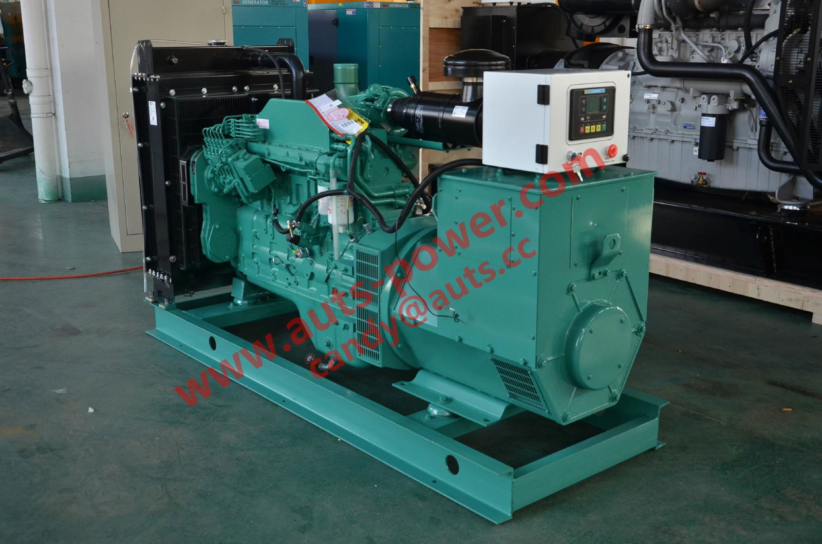 Cummins 150kw Diesel Generator Set with Cummins engine and Stamford Alternator 3