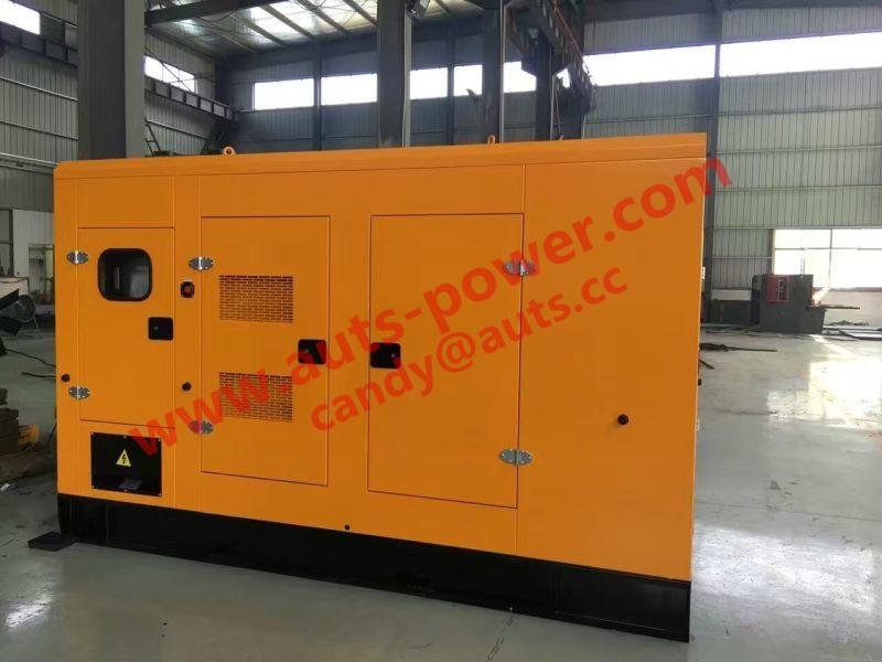 Cummins Silent Diesel Generator Set with Soundproof Canopy