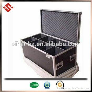 pp hollow sheet heavy duty turnover box with aluminium safe edge 4