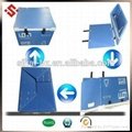 Foldable plastic pp hollow storage containers box 4