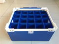 Stackable corrugated pp plastic box pp hollow box danpla box