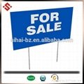 High quality pp corrugated plastic Indoor advertising sign board 3