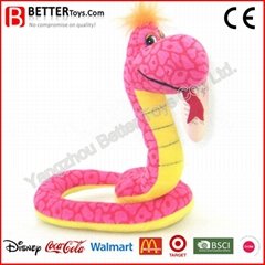 push toys customized stuffed Snake
