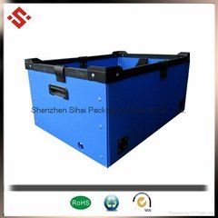 Hot sale Non-toxic pp hollow plastic foldable pp box