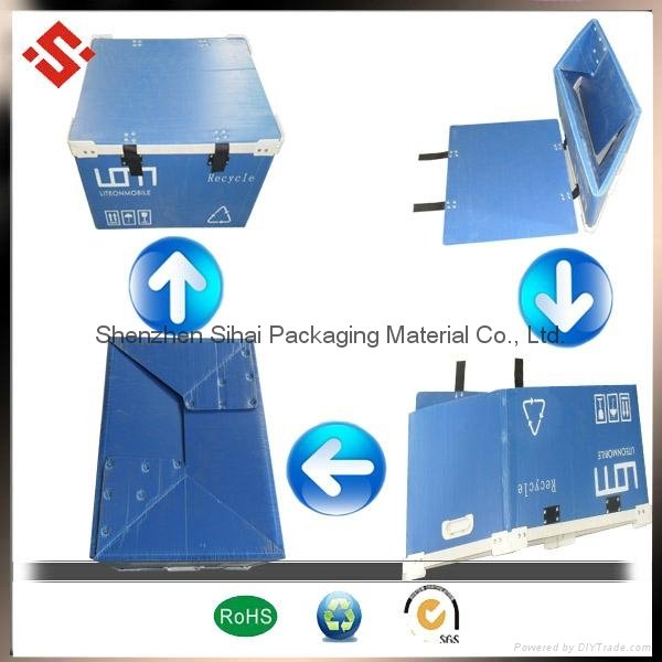 Factory offered best price carton box foldable pp box