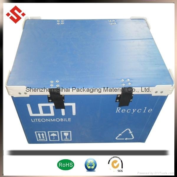 Factory offered best price carton box foldable pp box 4