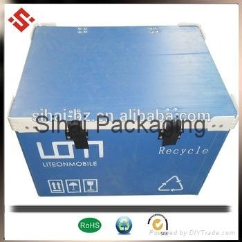 Factory direct sale pp corrugated carton container storage 4