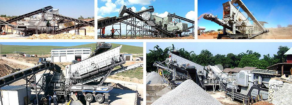 mobile crushing station - construction waste disposal is a good helper 2
