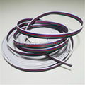 power cable 5 wire for LED RGBW strip #22AWG 5pin Tinned copper extend wire 3