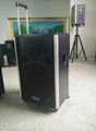 12"/15" 2 WAYS PA SPEAKER BULIT-IN BLUE TOOTH WITH 2 WIRELESS MIC 4