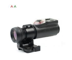 32 MM Airsoft Red Dot Sight Rifle Scope AR Red Dot Scope With Magnifier