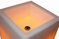 Artificial Stone Basin with Lights