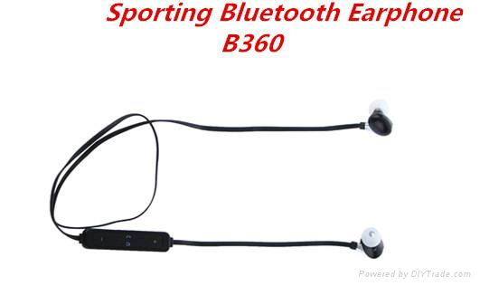 Sport Bluetooth Earphones Stereo In-ear 4.0 Wireless Bluetooth Headsets Earphone