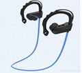 Bluetooth Stereo Headphone Powerful Over-Ear MP3 Player + FM Radio For Sporting 1