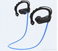 Bluetooth Stereo Headphone Powerful Over-Ear MP3 Player + FM Radio For Sporting 2