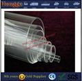 Guangzhou manufacture  color threaded acrylic tube clear acrylic tube 3