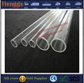 Guangzhou manufacture  color threaded acrylic tube clear acrylic tube 4