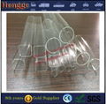 Guangzhou manufacture  color threaded acrylic tube clear acrylic tube 5