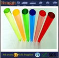 High quality cnc machined color acrylic rod custom size acrylic pmma rod 1